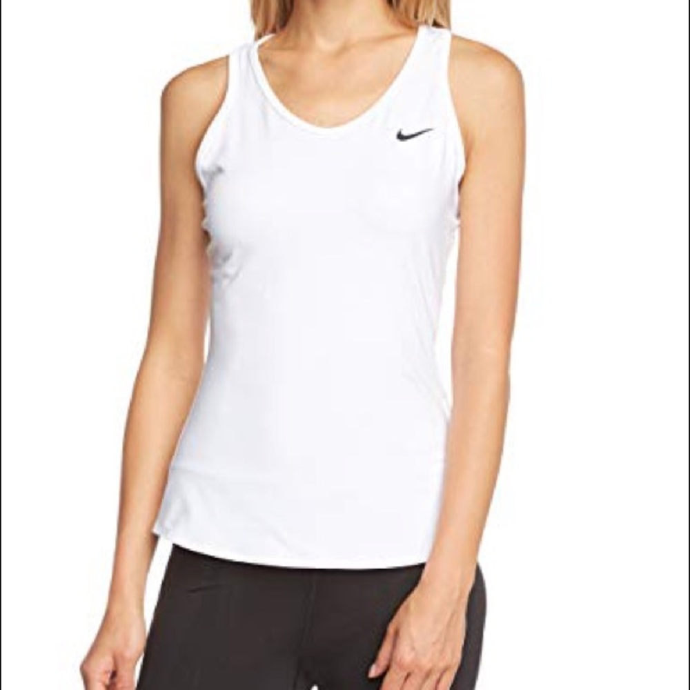 NWT Nike White Tank Top - CourtTank XS :SEND OFFER